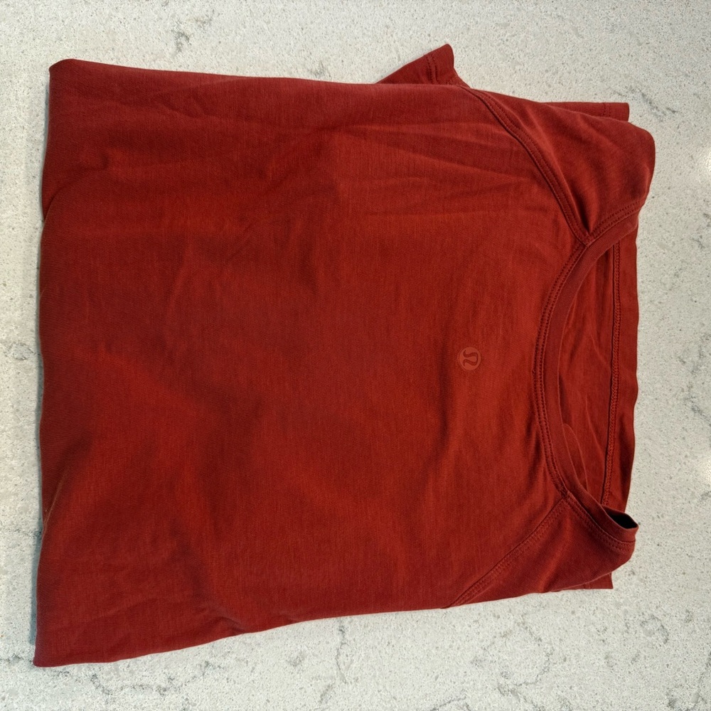 lululemon athletica Long Sleeve Tee - Red